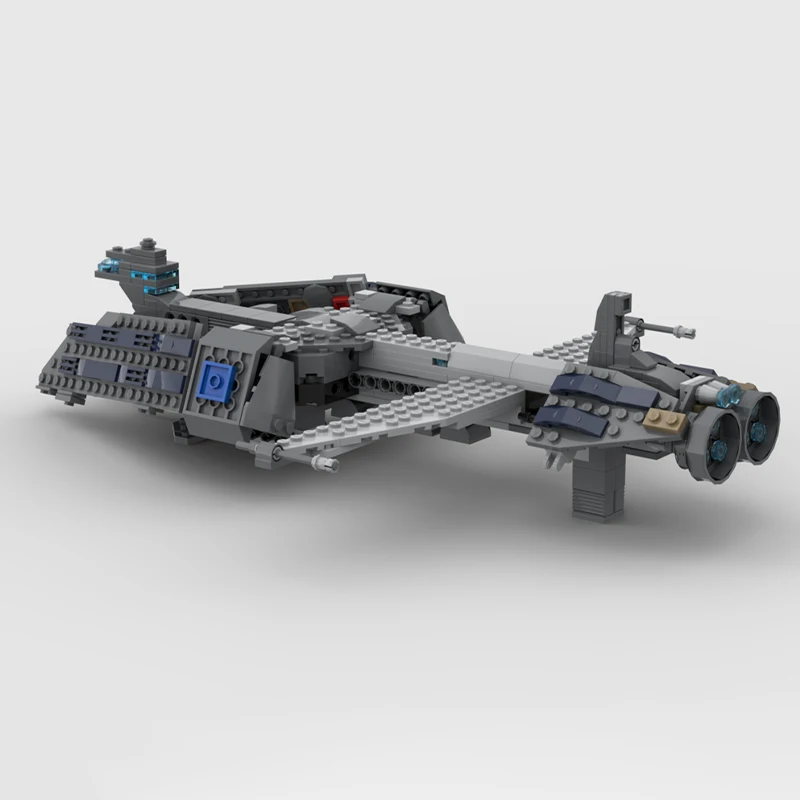 301pcs MOC Munificent-class star frigate v2 Star Battle Building Blocks Christmas Gift Montessori sensory aids for kids