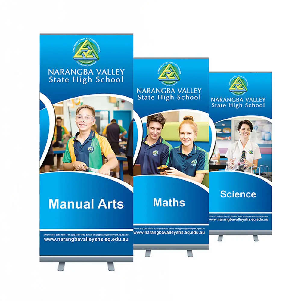 

Wholesale Eco Indoor Display Roll Up Banners Stand Portable Retractable Roll Up Stand Display For Advertising And Promotion