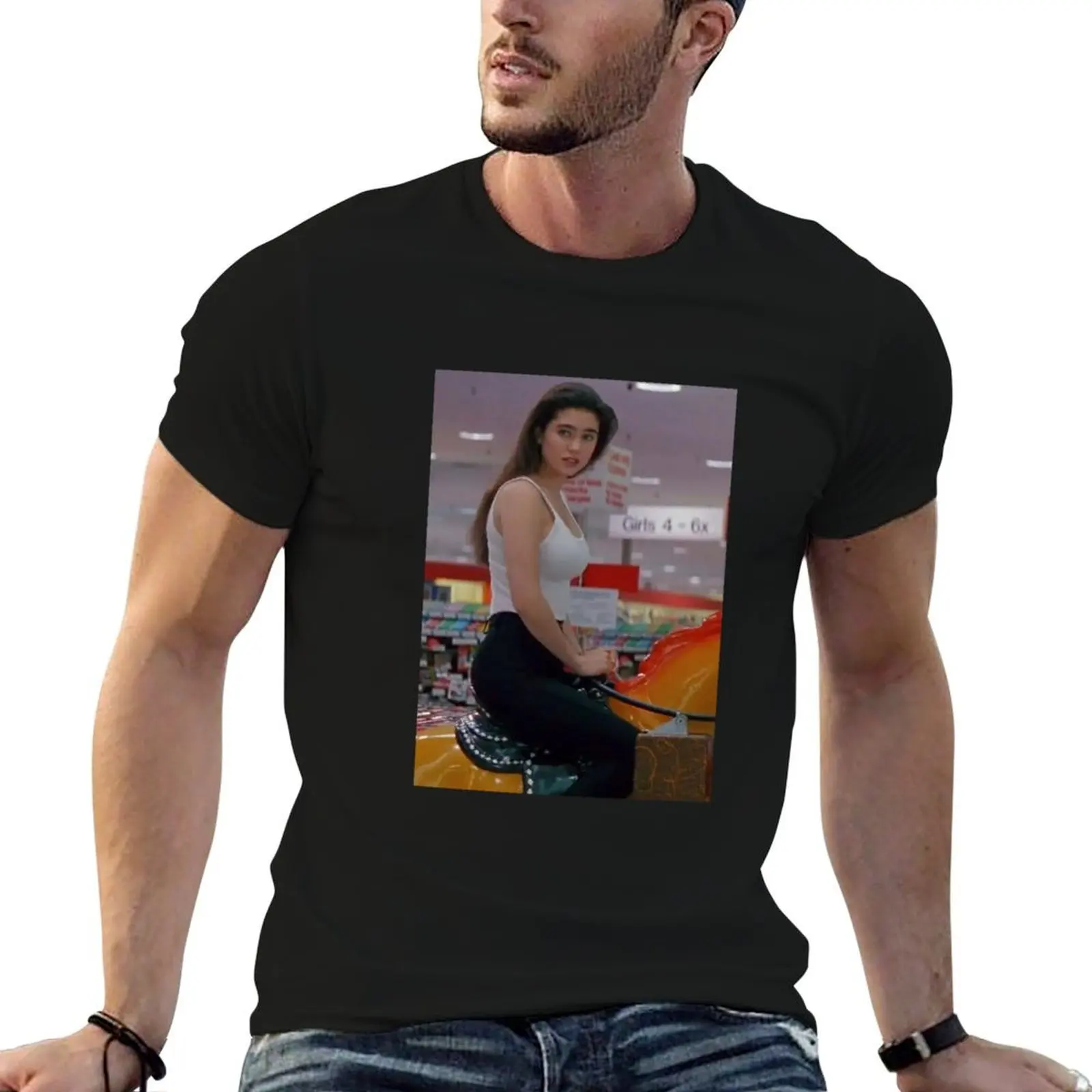 hottest horse jennifer connelly T-Shirt Casual Holiday Short Sleeve Tee