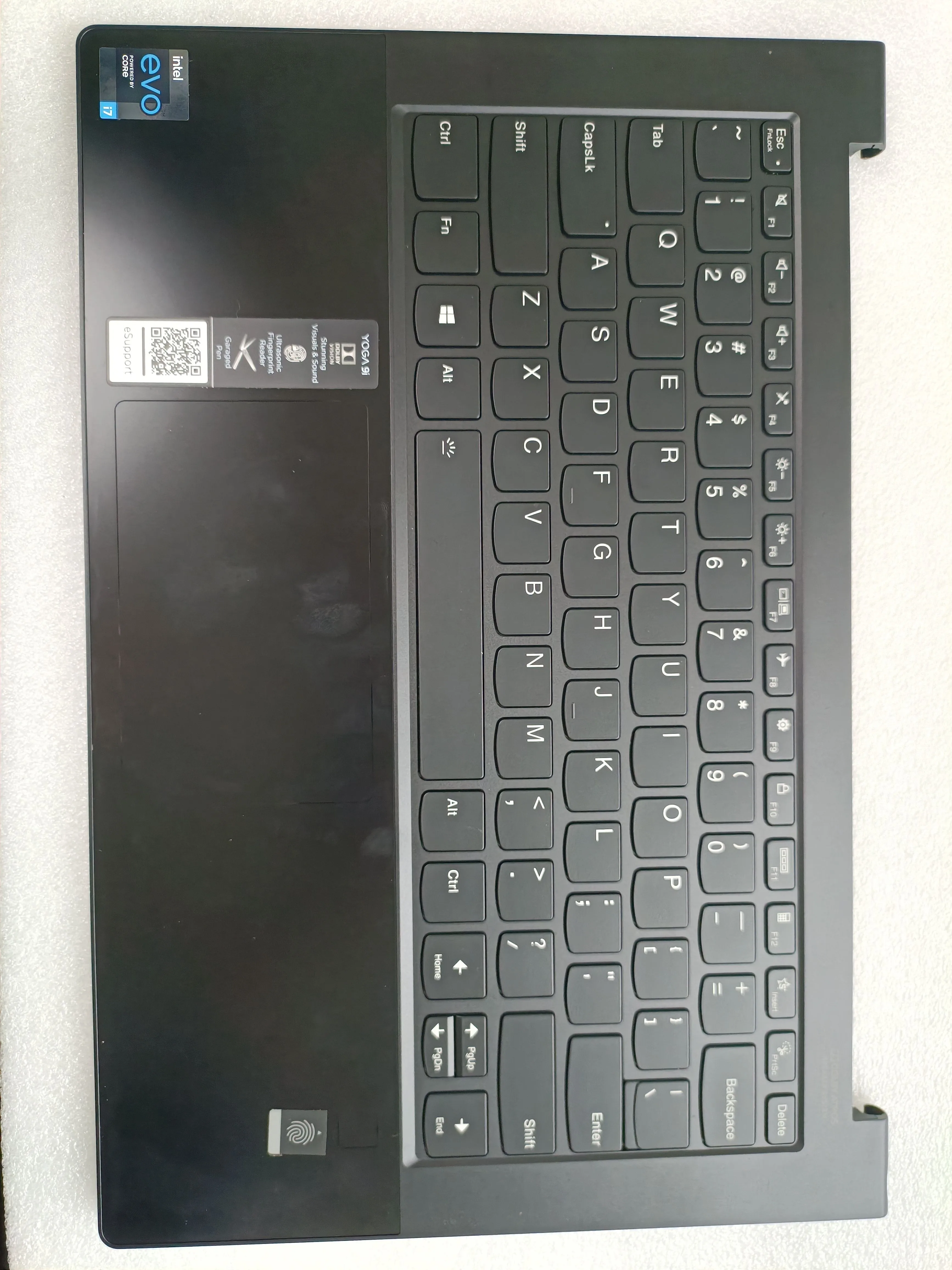 Used Original for Lenovo Yoga Slim 9-14ITL05 C Case Palmrest Keyboard