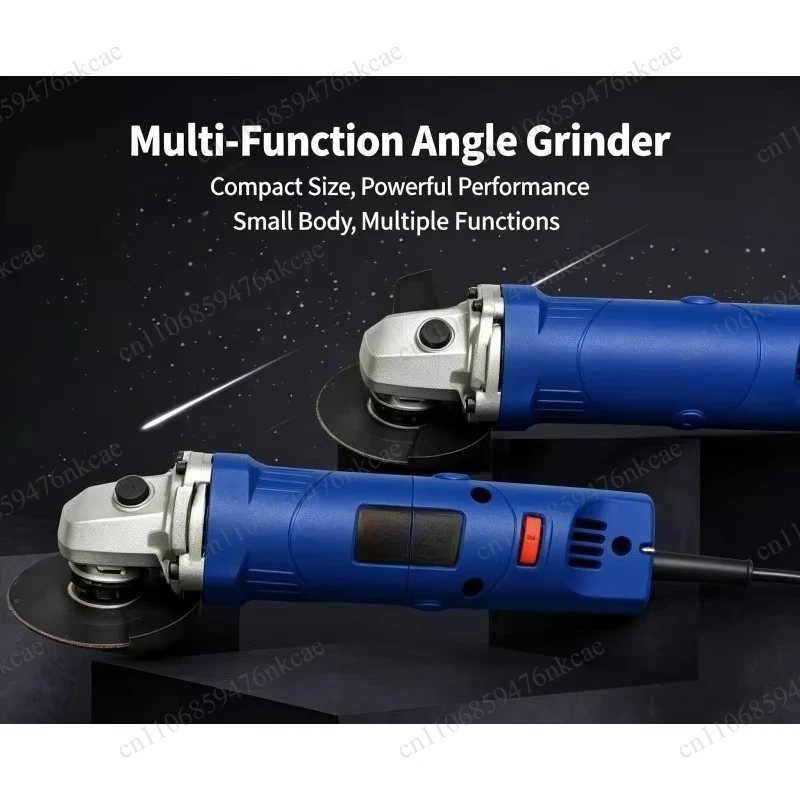 Mini Variable Speed Angle Grinder Portable Multifunctional Cutting Polishing Machine For Tile Grout Metal Wood Sanding Work
