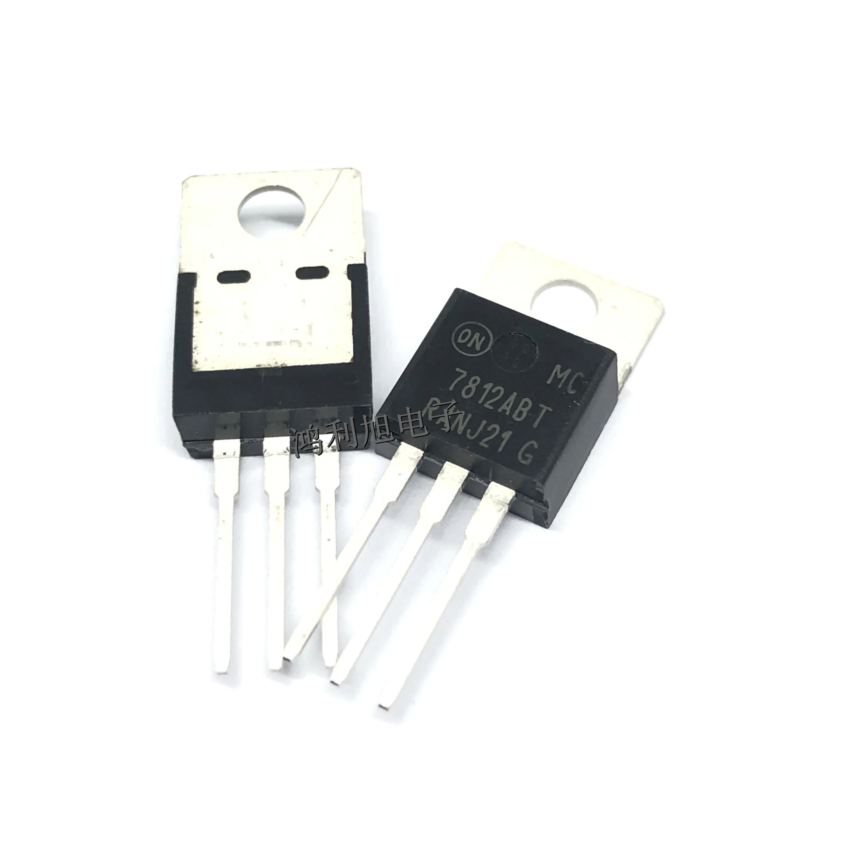 5pcs/Lot MC7812ABTG TO-220-3 Linear Voltage Regulators 12V 1A Positive Operating Temperature:- 40 C-+ 125 C