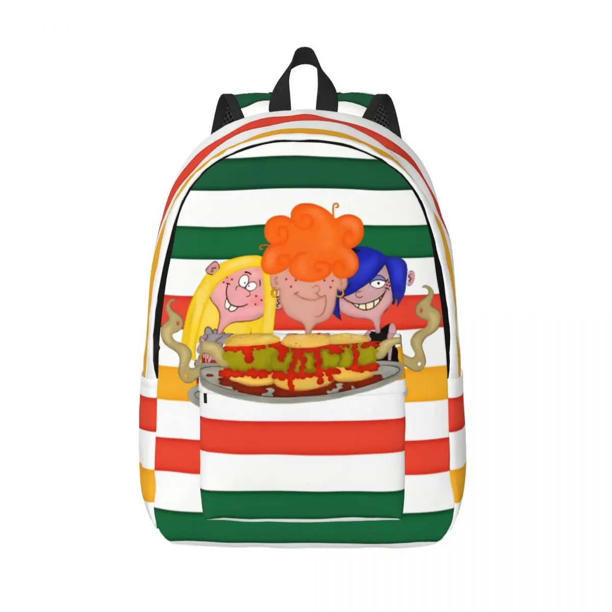 Casual Kanker Sisters Ed Edd N Eddy Handbag For School Sturdy Shoulder Ed edd n eddy For Kid Schoolbag Birthday Gift