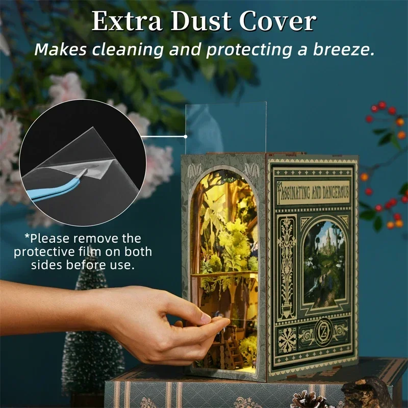 

Деревянная книжная полка «сделай сам», «Чудесный мир волшебника», подставки для книг, наборы вставок для полки уголока