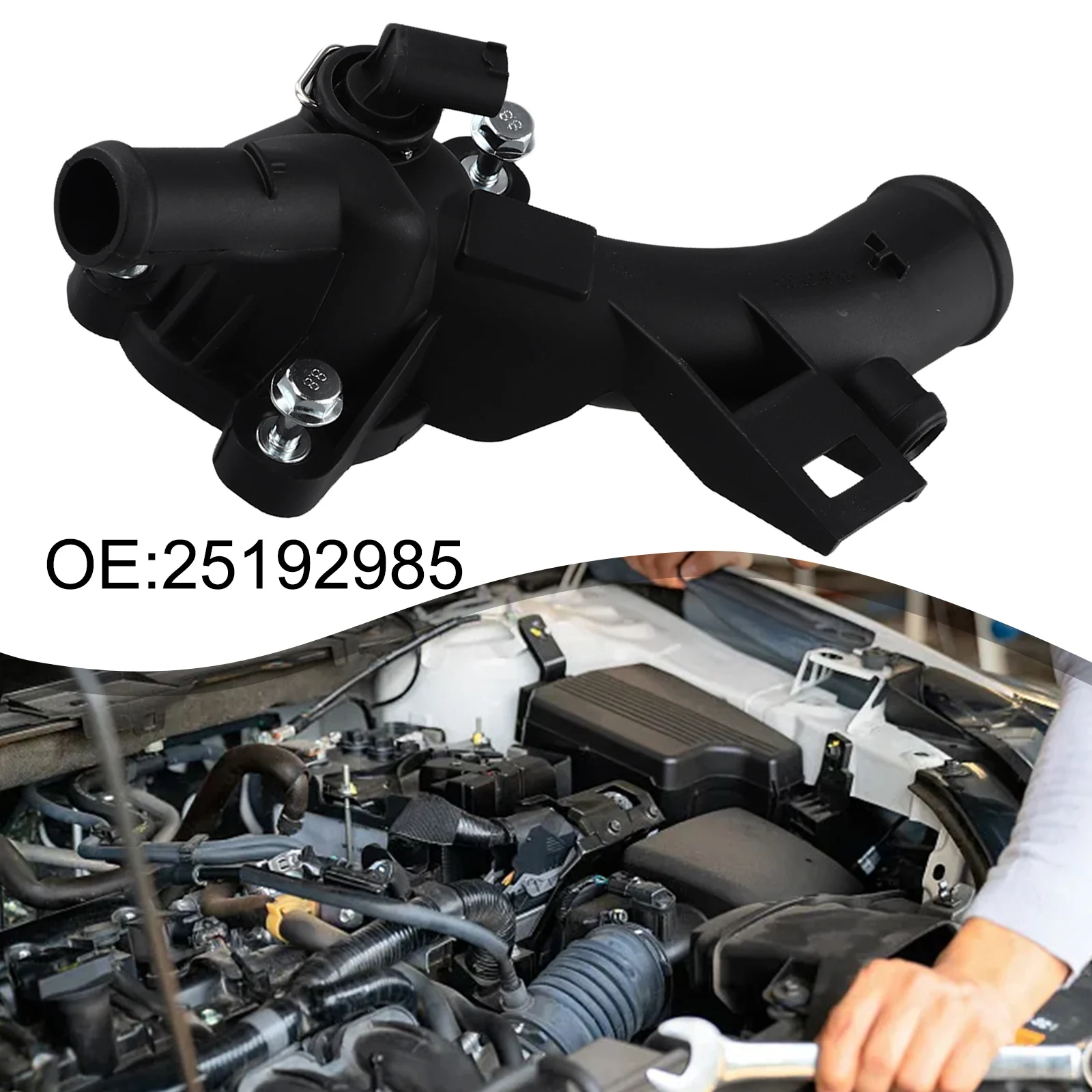 

OEM Replacement Coolant Flange Replacement Parts As Shown In The Figure Direct Fit Easy Installation For Corsa D