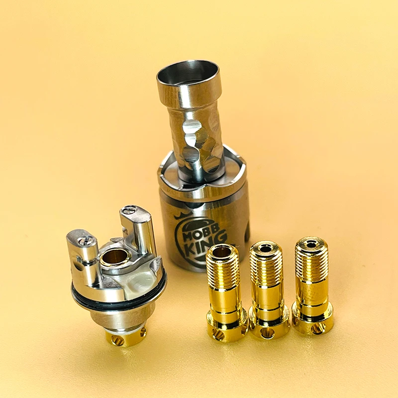 DSX Monarchy MOBB Mini King Style RBA Bridge 316ss para Billetbox / BB / Boro Tank vs Monarchy Mobb The Last One Style RBA Bridge