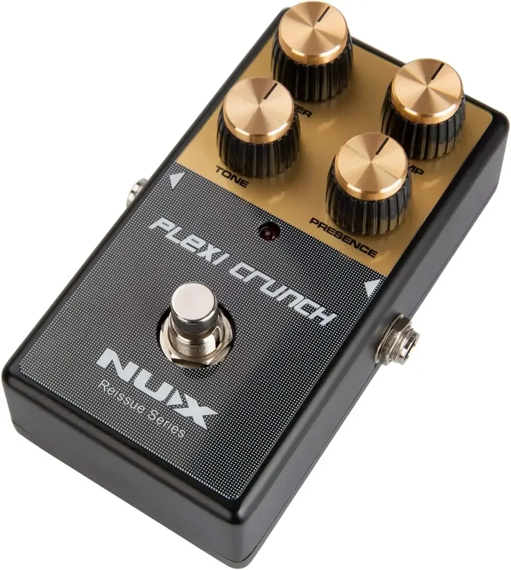 NUX Plexi Crunch Guitar Distortion Effects Pedal High Gain Distortion Tone Classic British High Gain Tone