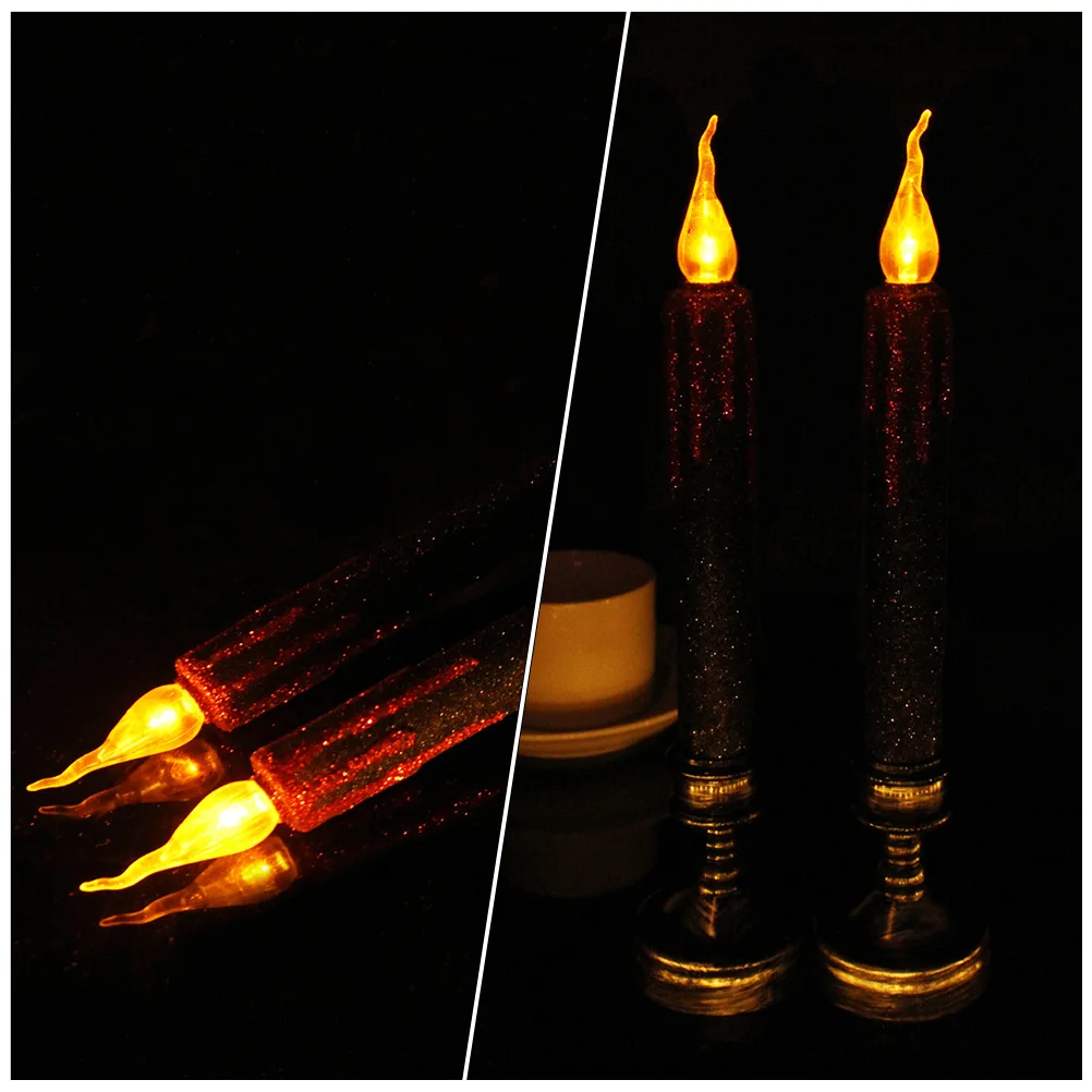 

2pcs Led Lamps Halloween Festival Decorative Night Lights For Home Party Bedroom Store Decoration Props Supplies