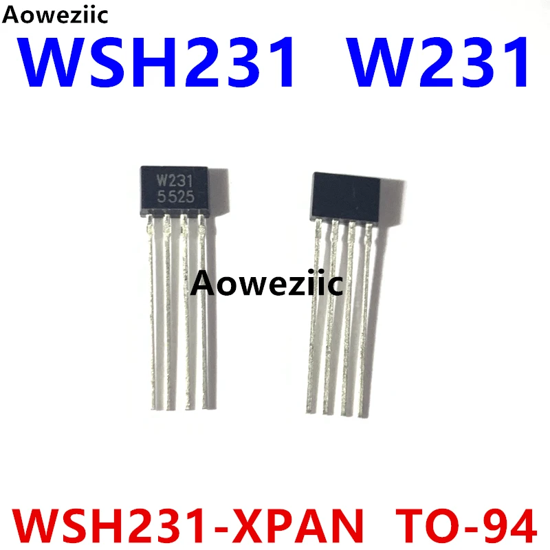 WSH231 W231 TO-94 can identify the south pole or north pole double independent output Hall switch