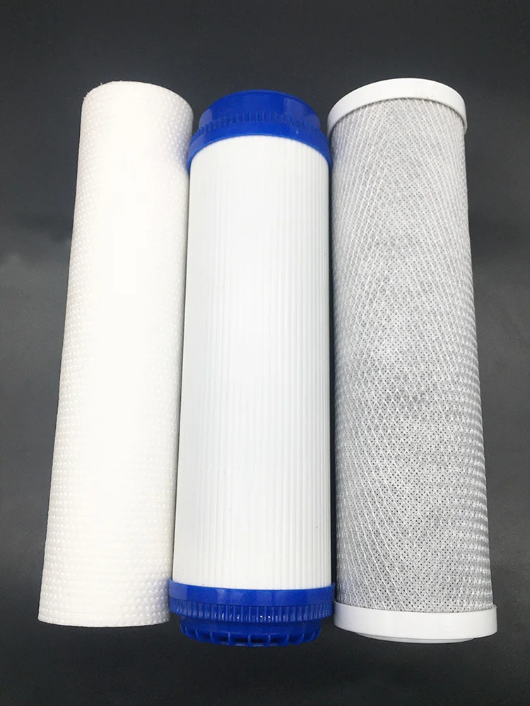 Water purifier filter element general three household pure water machine 10 inch filter element set granular activated carbon