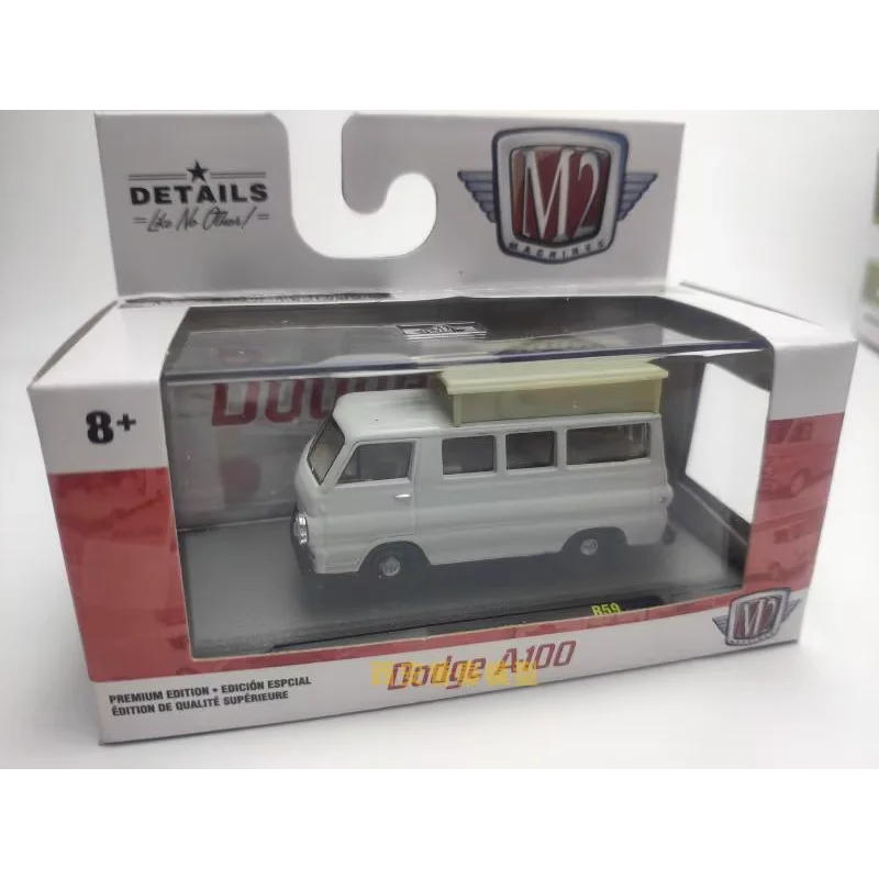 

Diecast M2 1/64 Scale Ford ECONOLINE Dodge A100 Bread Alloy Car Model Collectible Toy Gift Souvenir Display Ornament