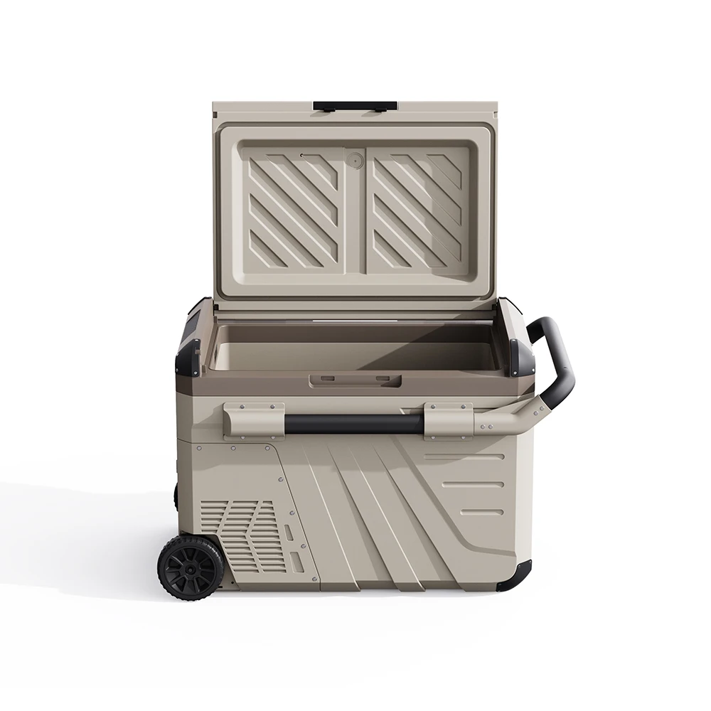 

Dual Zone12v 24v Fridges Cooler Box Car Fridge Freezer Portable Refrigerator for Camping