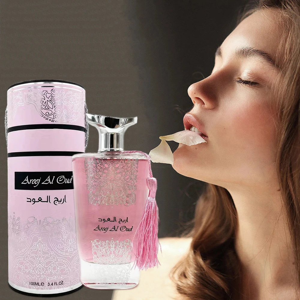 Perfume de estilo árabe para mujer, espray corporal de 100ml, Perfume de Le Parfum Colognes, aroma Floral de plantas, feromonas, fragancia duradera