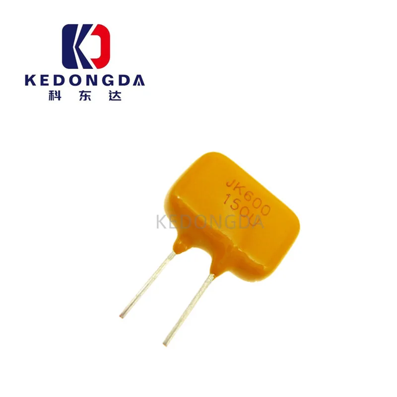 Jinke self-restoring fuse JK600-150U 150MA600V yellow direct fuse