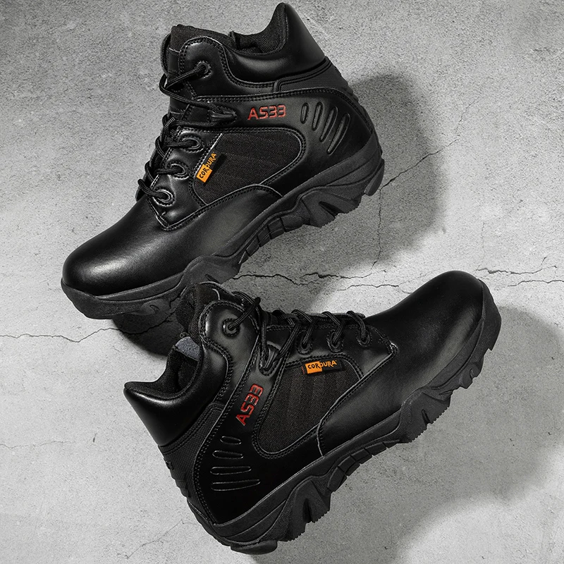 أحذية قتالية للصحراء، أحذية تدريب خفيفة الوزن، أحذية المشي لمسافات طويلة للرجال، أحذية تكتيكية مضادة للانزلاق ومريحة