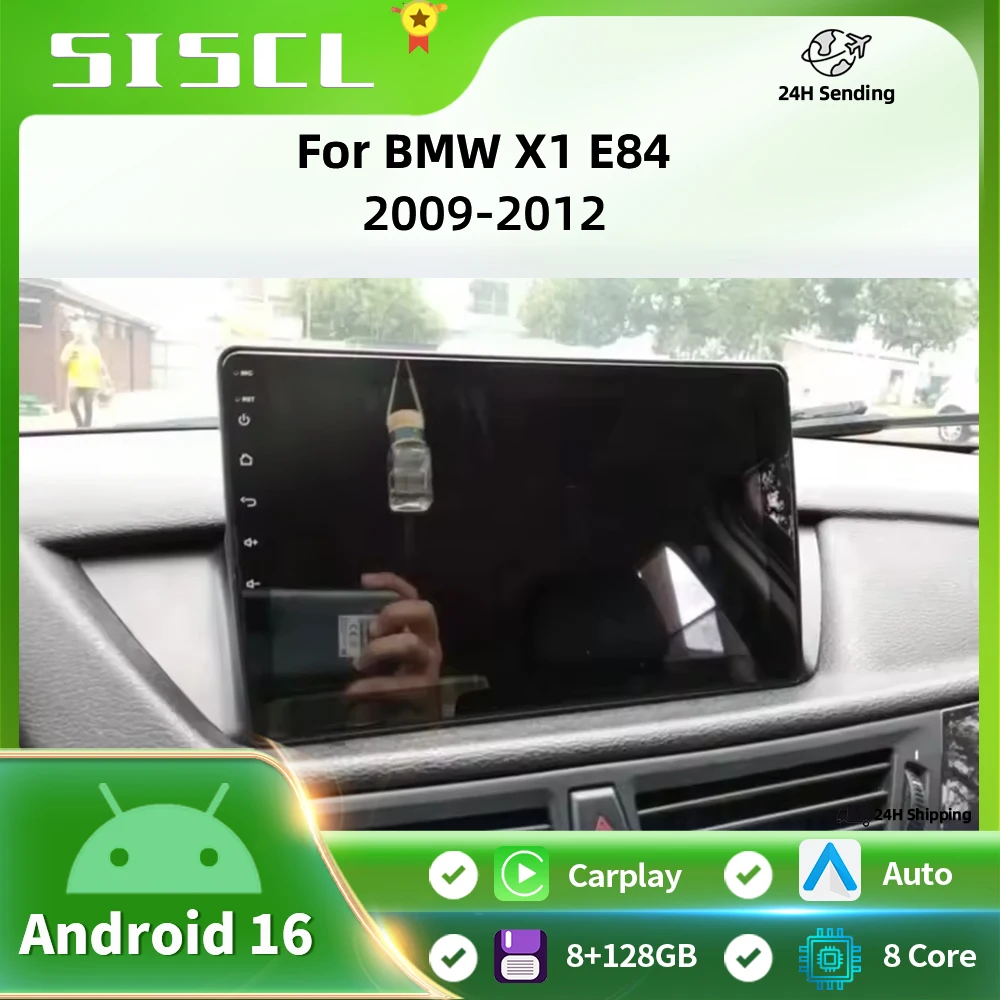 

Android 16 For BMW X1 E84 2009- 2012 2K QLED Android Car Radio Multimedia Video Player GPS AI Voice CarPlay Head Unit 4G Stereo