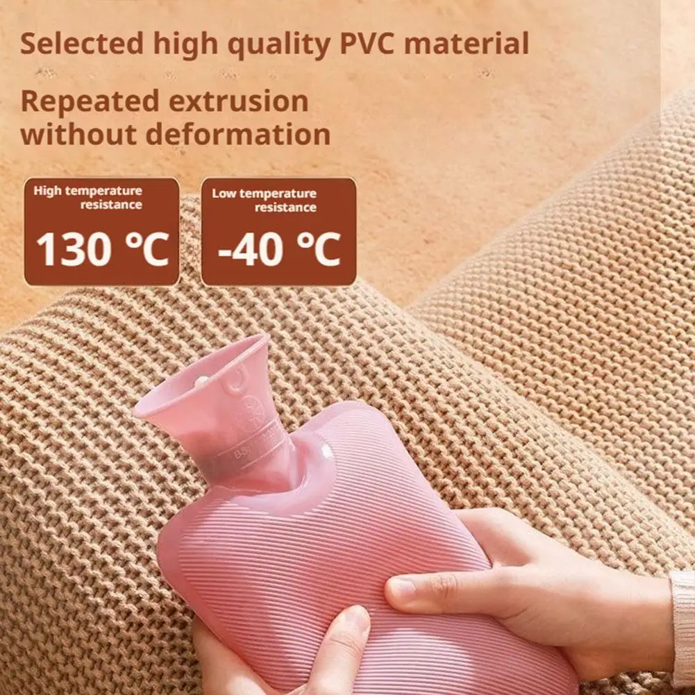 

Долговечная бутылка для теплой воды на всю ночь 360° ° Мягкий флисовый чехол Cycle Lock, мешок для горячей воды с подогревом для дома и зимы