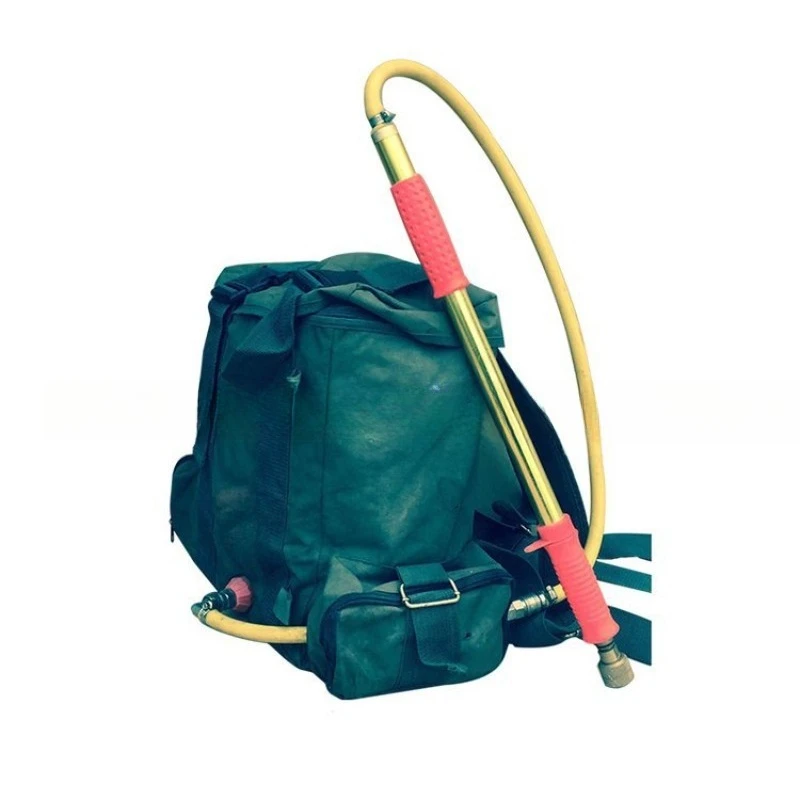Backpack soft water portable reciprocating water capacity for dual-purpose forest fire extinguishing