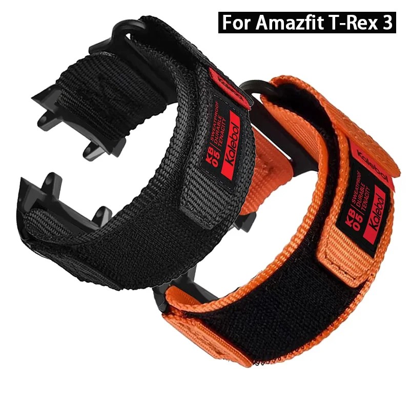 

Спортивный нейлоновый ремешок для Amazfit T-Rex 3 Премиум для женщин и мужчин, ремешок-браслет, петля для Amazfit T-Rex 3, сменные ремешки для часов