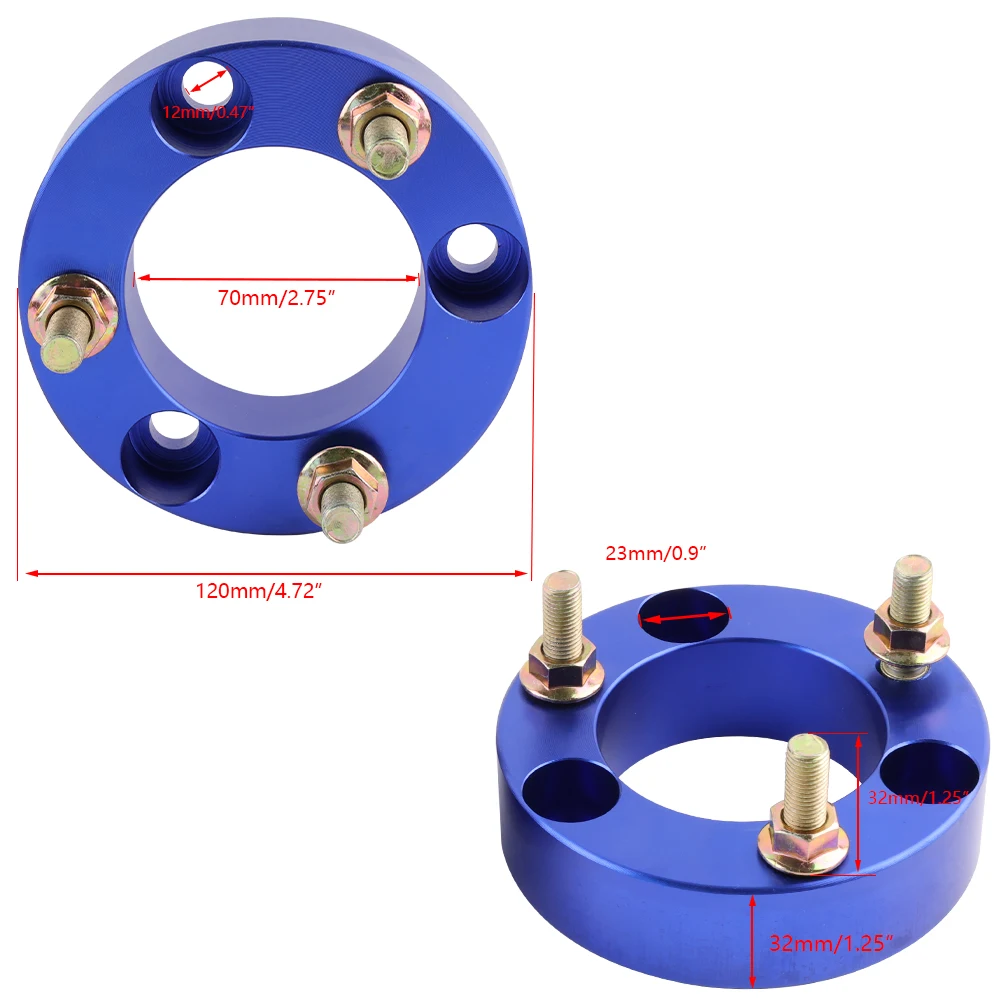 FOR TOYOTA Hilux GUN125 XZ Front Coil Strut Shock Absorption Interval Leveling Lift Kit Free Shipping 32mm