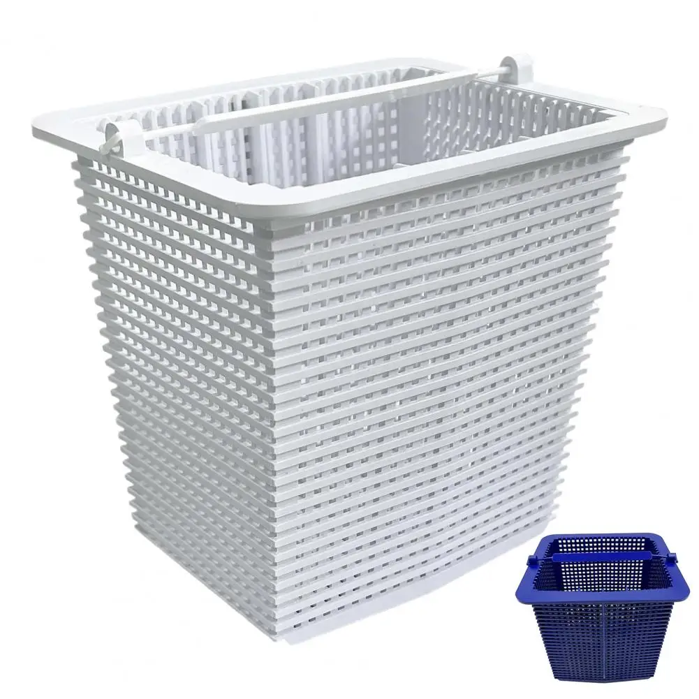 SPX1600M Skimmer Basket Pool Filter Basket with Handle Pool Pump Strainer Basket Replacement for SP2607X10 SP2615X20XE
