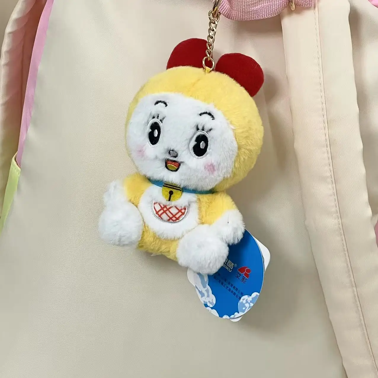 الأصلي انمي ياباني عبقور ألعاب من نسيج مخملي حقيبة قلادة محشوة أنيمي مفتاح سلسلة عبقور مختلف دورامي دمى هدايا عيد الميلاد فتاة #2