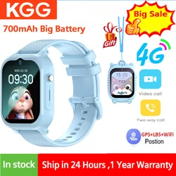 4G Kids Smart Phone Watch GPS WIFI LBS Location Video Call SOS Camera Voice Chat 700mah Child Smartwatch Boys Girls Gifts