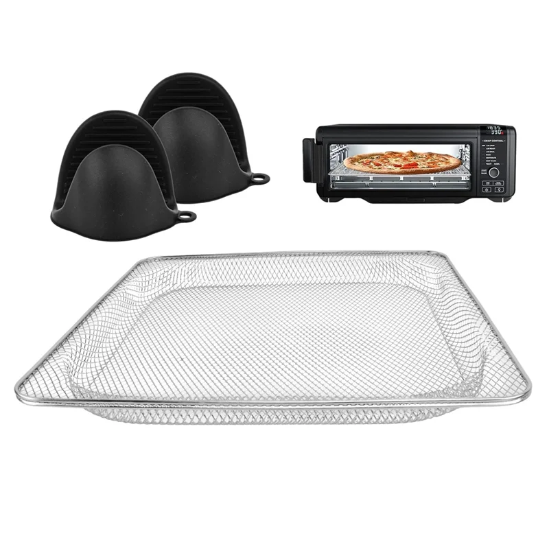 A94E-سلة فرن المقلاة الهوائية سلة المقلاة الهوائية رف قابل للغسل ديهيدراتور رف للإزالة فرن سلة شبكية لأجزاء نينجا فودي SP100