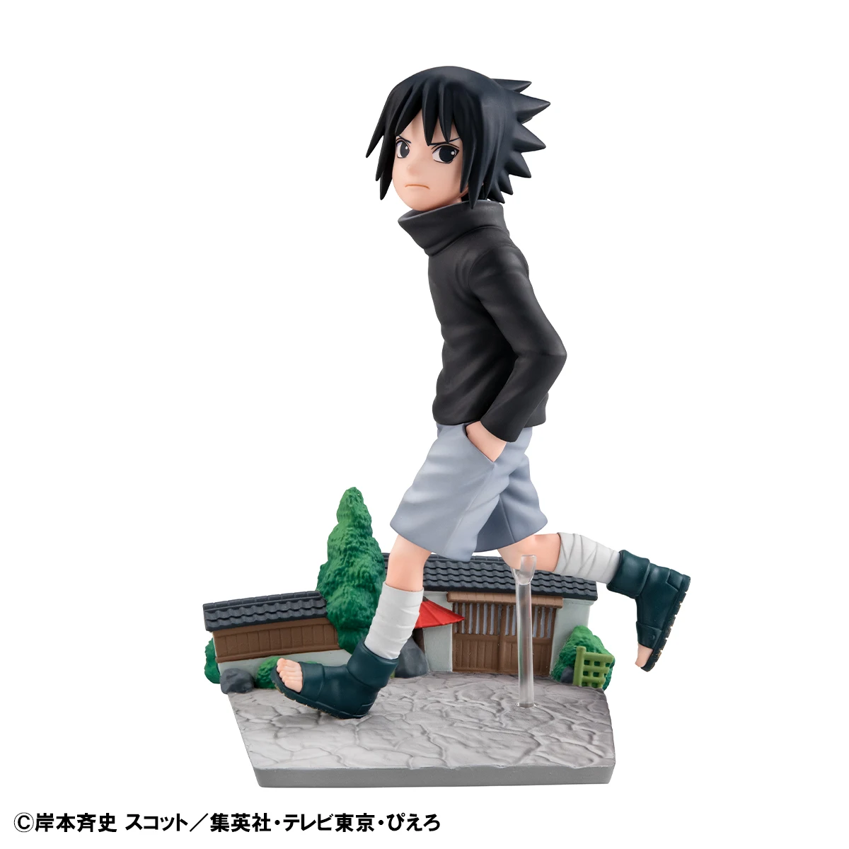 Megahouse NARUTO أنيمي UCHIHA SASUKE MH جوهرة عمل أرقام نموذج تمثال الأصلي Figuarts الديكور جمع اللعب