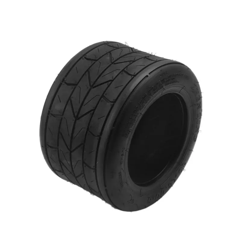 AU65-10X6.00-6 Tire Motorcycle Tubeless Tire Vacuum Road Electric Scooter Motor Tube 10 Inch Widened Tire 10X6.00-6
