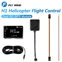 FLY Wing H1 RC GPS Helicopter Flight Controller 6CH Flybarless RC Gyro System for FW2450L FW450 ALIGN T-REX SAB GAUI Helicopter