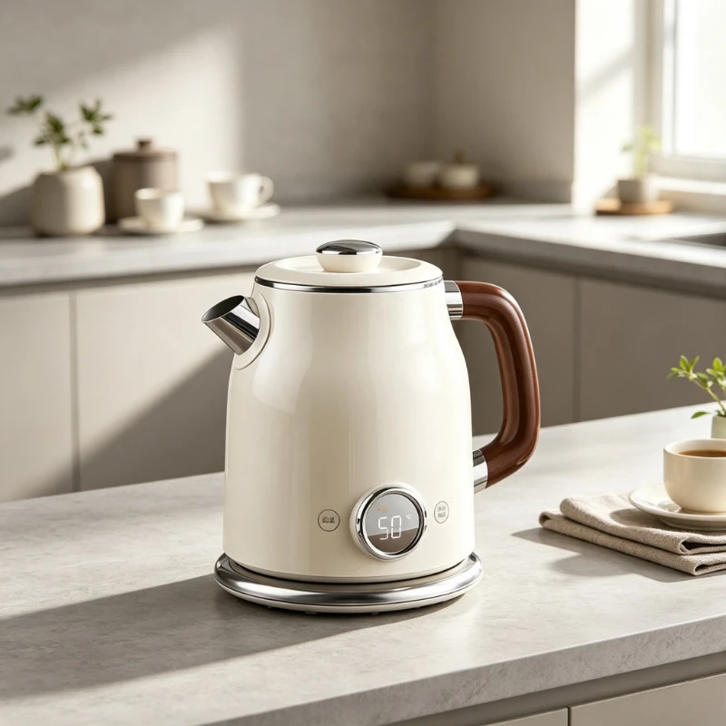 Unisex 316L Stainless Steel Electric Kettle 56-Level Precision Temp 48H Constant Warm Auto Shut-Off Baby Formula Maker Rustproof