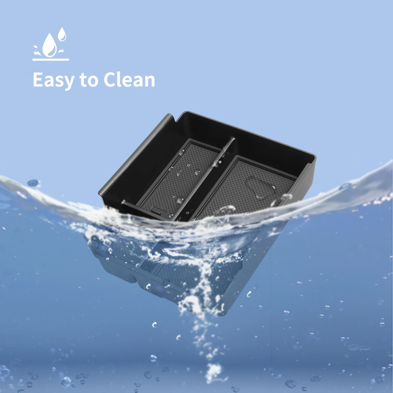 مسند ذراع السيارة صندوق تخزين منظم حافظة وحدة التحكم المركزية إدراج صينية تخزين اكسسوارات السيارات ل BYD SHARK 2024 2025 #4