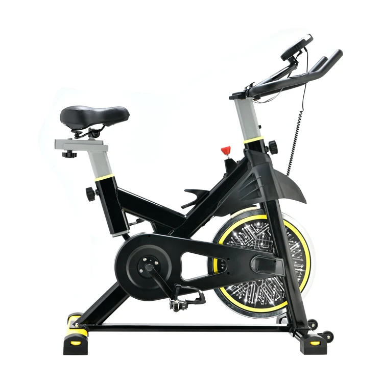 Home Cardio Workout Exercise Bike Stationary Indoor Cycling Bikewith LCD Monitorpromote sales
