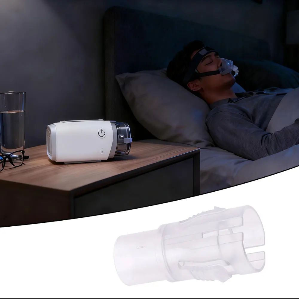 1-10 قطعة موصل خرطوم CPAP لأنبوب ResMed AirMini إلى ملحقات أقنعة الأنف الهوائية متعددة العلامات التجارية المتوافقة مع آلات CPAP #6