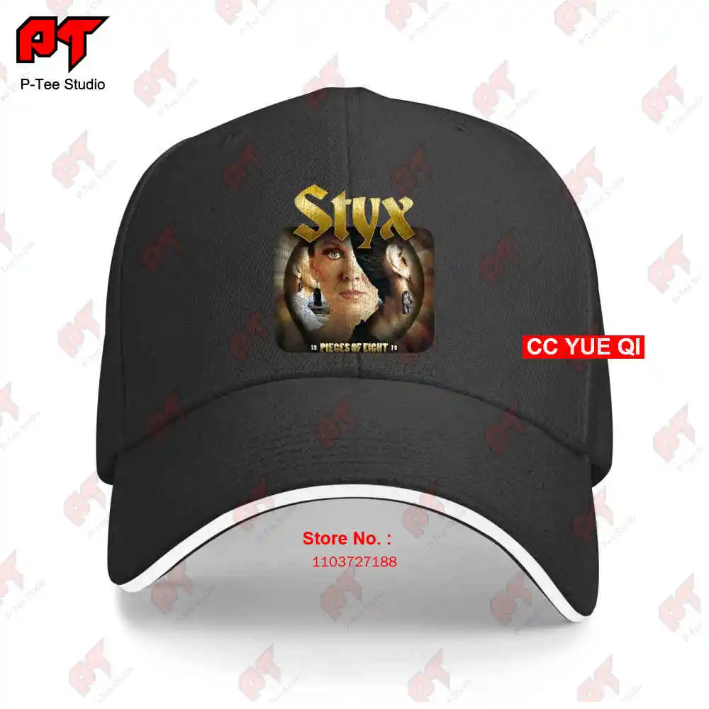 Styx Pieces Of Eight American Baseball Caps Truck Cap 0VVI