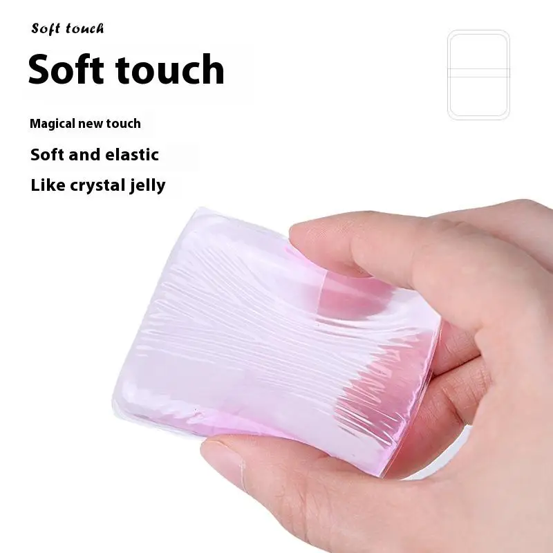 مربع لينة مسحوق نفخة هلام سيليكون جل مسحوق نفخة لمستحضرات التجميل الوجه الأساس BB كريم لا مسحوق الأكل مسحوق ماكياج أداة