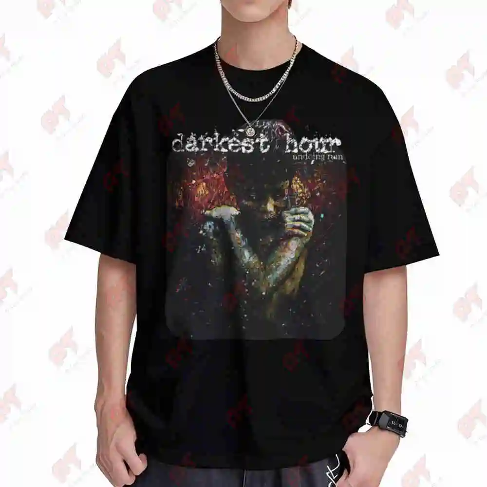 Darkest Hour Band Short Sleeve Tee 100% Cotton T-Shirt
