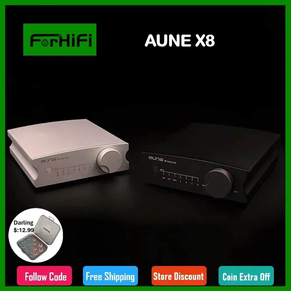 AUNE X8 بلوتوث بلوتوث ماجيك TRS مخرج متوازن بلوتوث Preamp ES9038Q2M USB DAC أمبير DSD512 32bit 768kHz