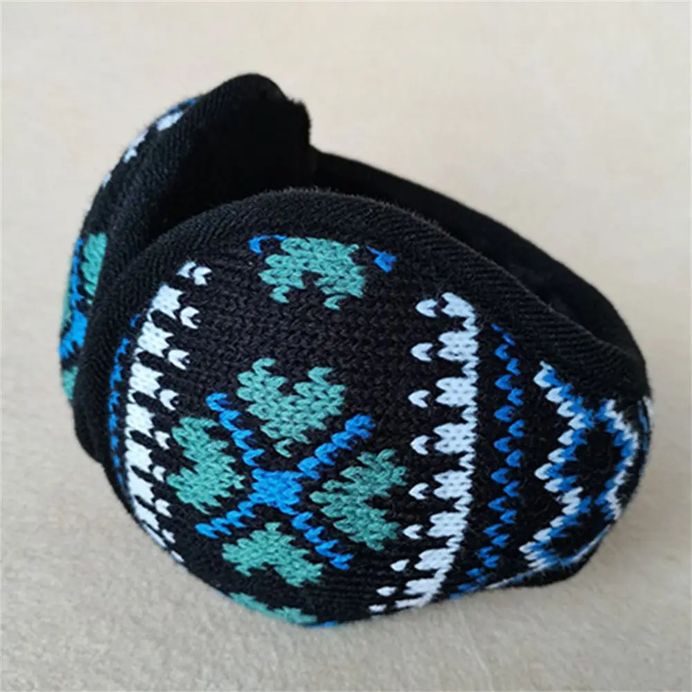 

Наружные наушники за ремешком, мягкие теплые вязаные наушники, наушники