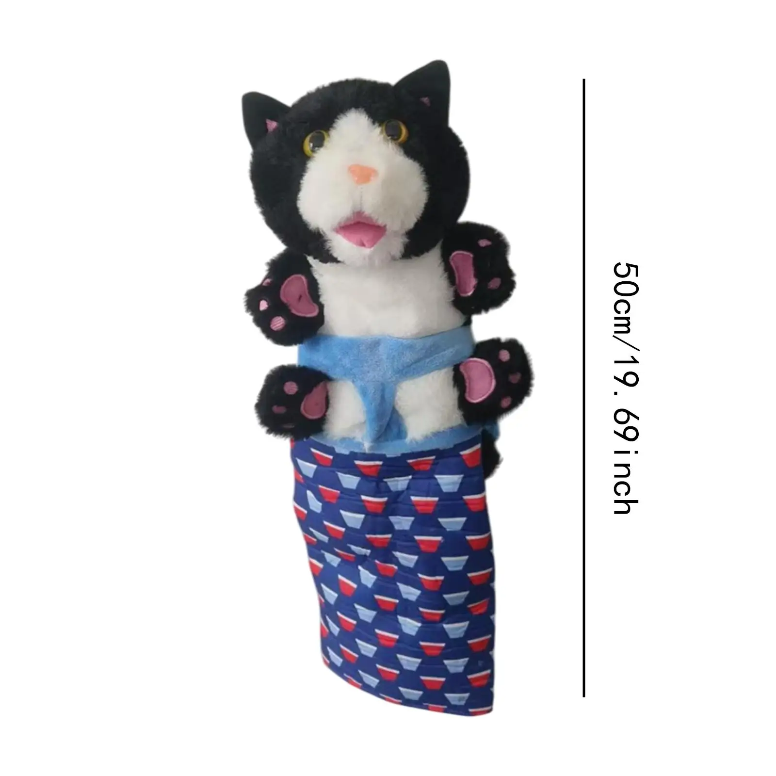 Luchador de marionetas para gatos, juguete interactivo para contar historias, juego de rol cómodo y suave y divertido