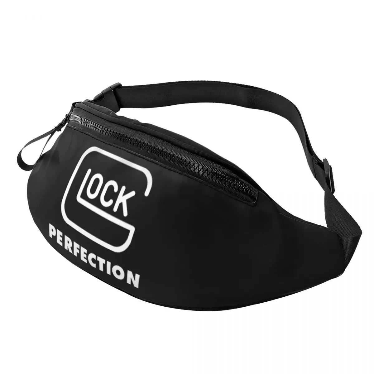 

Personalized Tactical Glock Shooting Sports Fanny Pack for Men Women Cool Crossbody Waist Bag Travel Hiking Phone Money Pouch