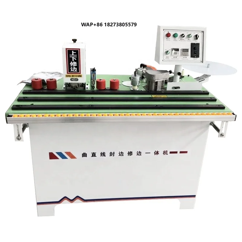 Manual Curve and Straight Edge Banding Machine with Trimming