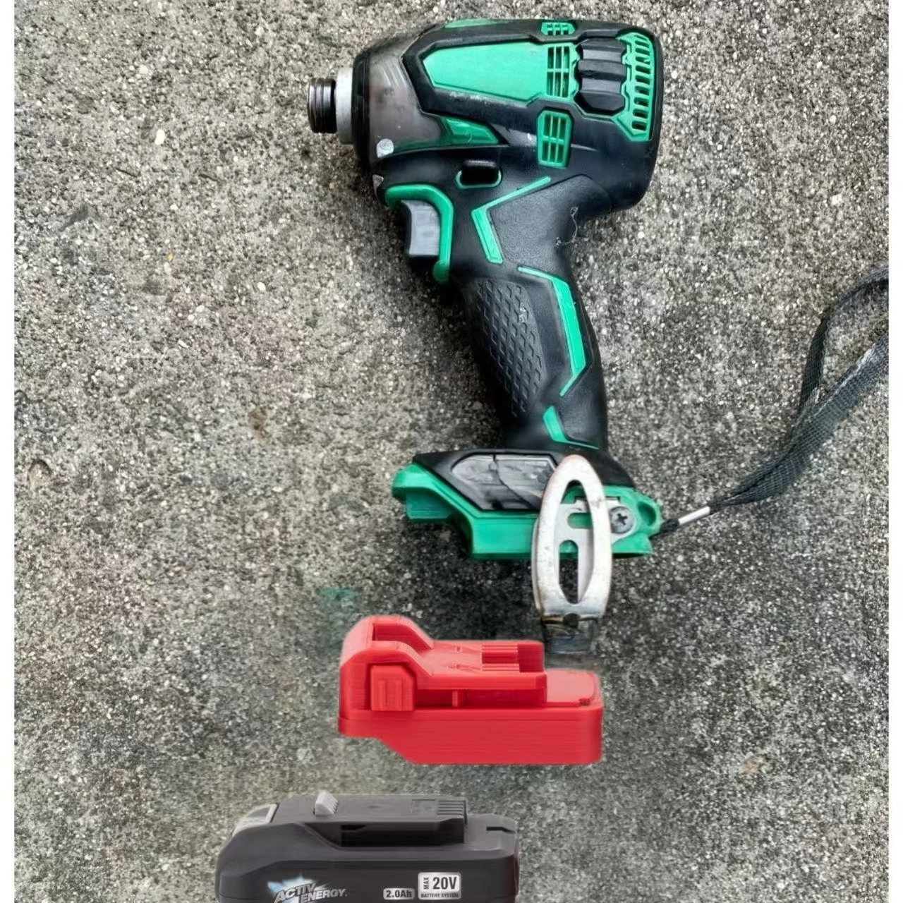 

For Aldi Ferrex Activ Energy 20v Lithium to Hitachi/HIKOKI 18V battery Cordless Tool (﻿Adaptor Only)