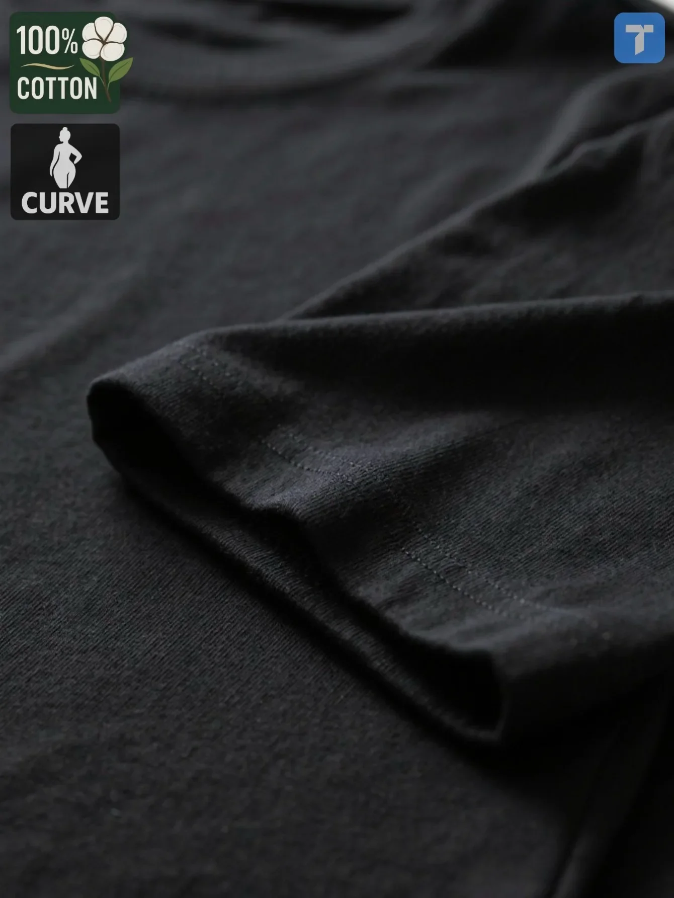 Testo 100% traspirante, confortevole rilassato, più venduto per l'estate e la primavera e l'uso quotidiano, top casual elegante, regalo per