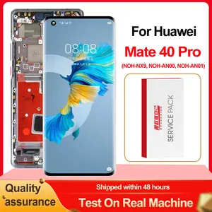 Bilashmart Original 6.76 OLED Display Huawei Mate 40 Pro LCD Touch Screen Digitizer Assembly NOH NX9 NOH AN00 NOH AN01 Model