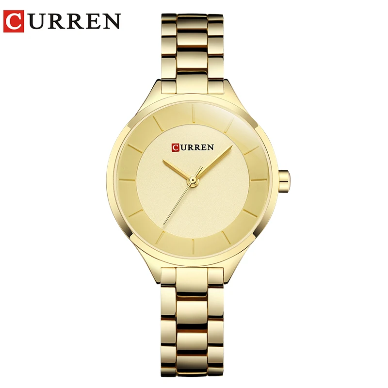 CURREN 9015 Fashion Women Watches Ladies Bracelet Watch Rose Gold Female Clock Steel Wristwatch Girlfriends Mother\'s Day Gift