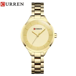 CURREN 9015 Fashion Women Watches Ladies Bracelet Watch Rose Gold Female Clock Steel Wristwatch Girlfriends Mother's Day Gift