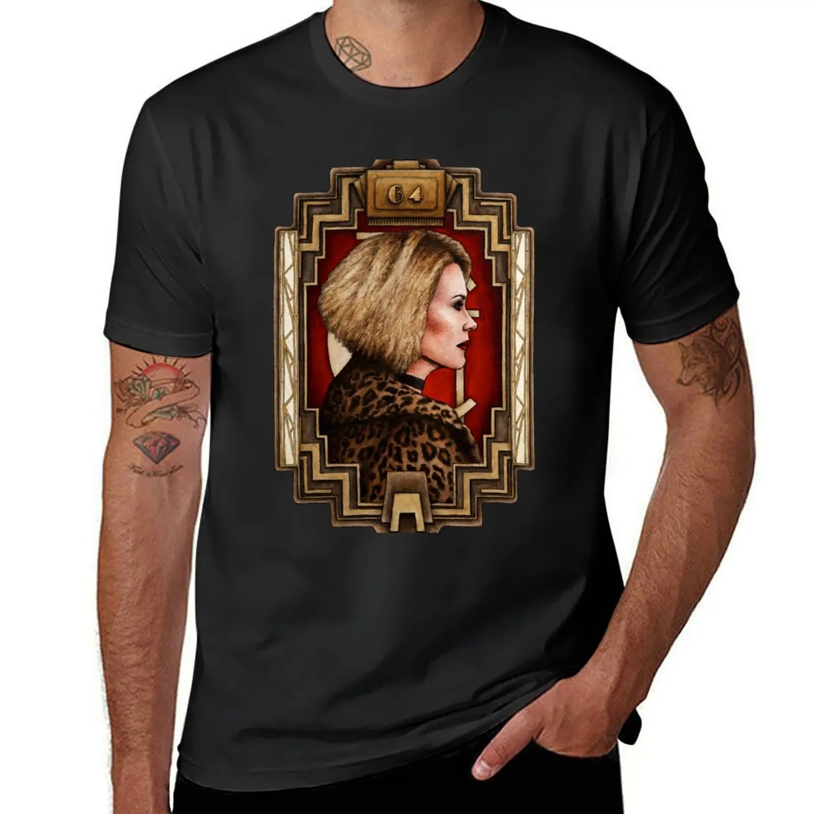 The Hotel Guest T-Shirt anime customs design your own T-shirt men