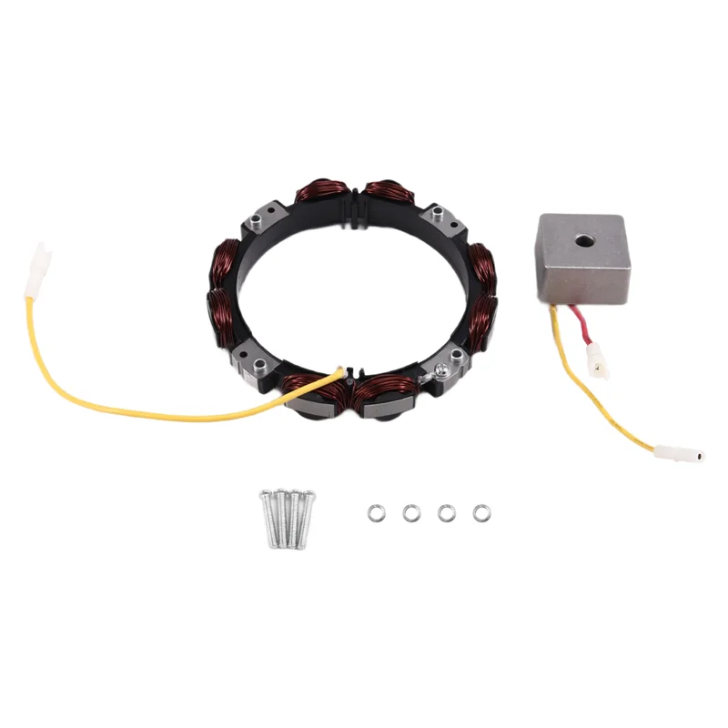 【가격 인하! !】592829 691065 392595 691063 Briggs & Stratton BS 트라이 회로 5/9 Amps용 발전기 고정자 코일